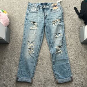 Aeropostale Ripped Boyfriend Jeans
